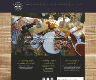 Cateringedge.co.za(Caterers) Screenshot