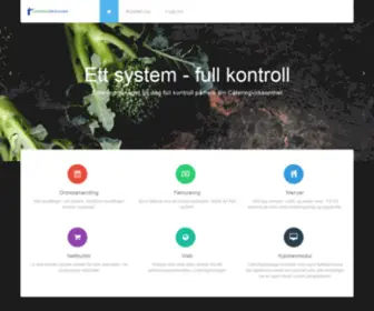 Cateringmanager.no(Den komplette løsning for cateringbedrifter) Screenshot