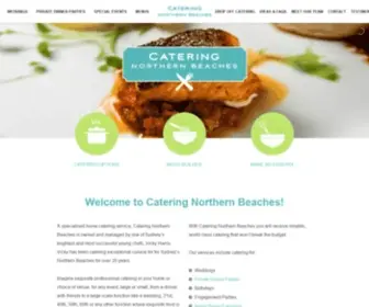 Cateringnorthernbeaches.com.au(Catering Northern Beaches Sydney) Screenshot