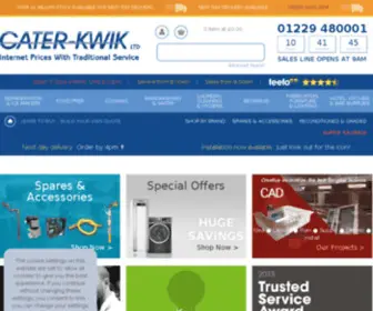 Caterkwik.co.uk(Catering Equipment Supplier) Screenshot