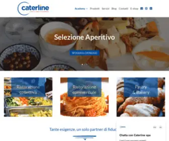 Caterlinespa.it(Caterline S.p.A) Screenshot