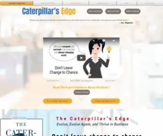 Caterpillaredge.com(The secret code to winning in business) Screenshot