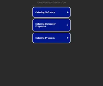 Caterprosoftware.com(caterprosoftware) Screenshot