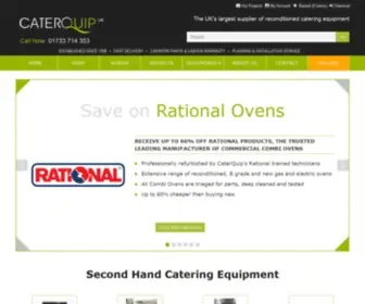 Caterquip.co.uk(Used & Second Hand Catering Equipment Suppliers) Screenshot