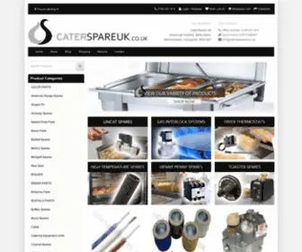 Caterspareuk.co.uk(Quality spare parts at cheap prices) Screenshot