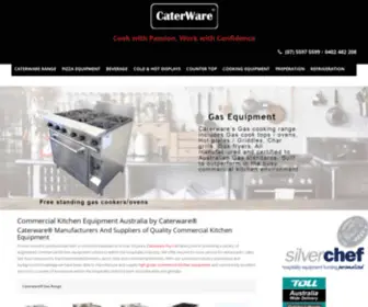 Caterware.com.au(Commercial Kitchen Equipment) Screenshot