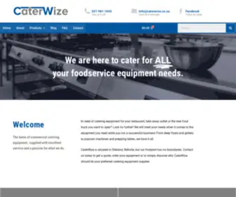 Caterwize.co.za(CaterWize) Screenshot