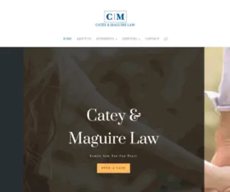 Cateymaguirelaw.com(Catey Maguire Law) Screenshot