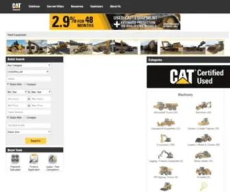 Catfinancialequipment.com(Cat Financial Equipment) Screenshot