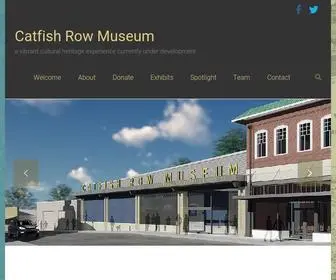 Catfishrowmuseum.org(The Catfish Row Museum) Screenshot