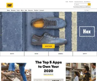 Catfootwear.co.za(CAT Footwear Online) Screenshot