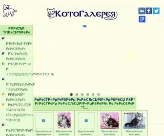 Catgallery.ru(КотоГалерея у Фелины) Screenshot