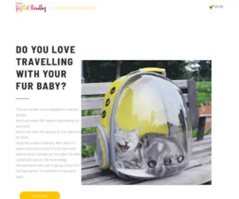 Cathandbag.com(Best Bags For Your Lovely Cat) Screenshot