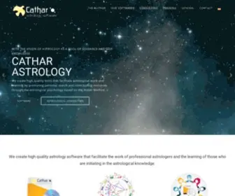 Catharastrologysoftware.com(Cathar Astrology Software) Screenshot