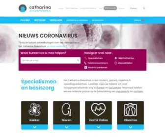 Catharinaziekenhuis.nl(Catharina Ziekenhuis) Screenshot