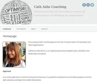 Cathashecoaching.com(Cath Ashe Coaching) Screenshot