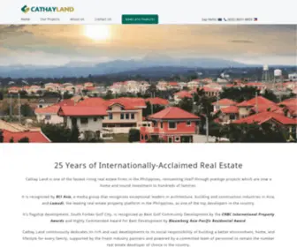 Cathaylandinc.com(Cathay Land Inc) Screenshot