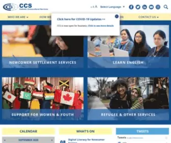 Cathcrosscultural.org(Catholic Crosscultural Services (CCS)) Screenshot