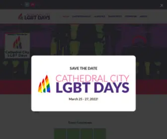 Cathedralcitylgbtdays.com(Cathedralcitylgbtdays) Screenshot