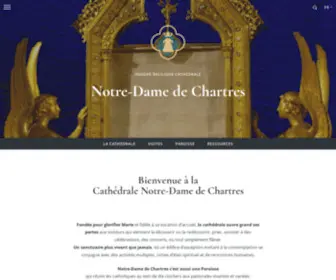 Cathedrale-Chartres.org(Cathédrale de Chartres) Screenshot