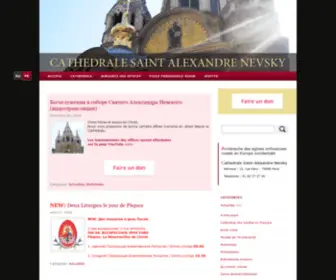 Cathedrale-Orthodoxe.com(Cathédrale) Screenshot