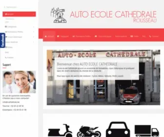 Cathedrale.be(Auto Ecole Cathedrale) Screenshot