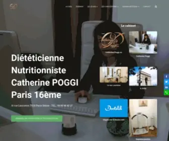 Catherine-Poggi.eu(Diététicienne Nutritionniste Paris 16) Screenshot