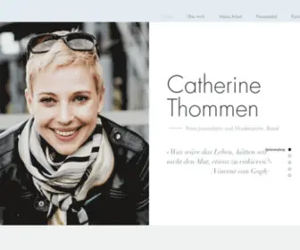 Catherine-Thommen.ch(Catherine Thommen) Screenshot