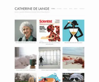 Catherinedelange.com(Catherine de Lange) Screenshot