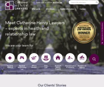 Catherinehenrylawyers.com.au(Catherine Henry Lawyers) Screenshot