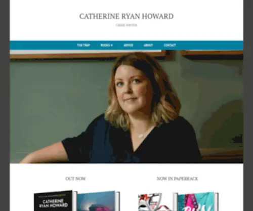 Catherineryanhoward.com(OUT NOW NOW IN PAPERBACK All content copyright © Catherine Ryan Howard 2023 Author photos) Screenshot