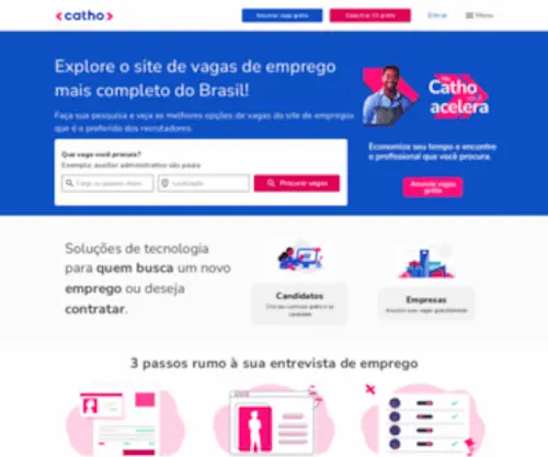Catho.com.br(Operação Inválida) Screenshot