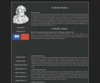 Catholic-Saints.info(CATHOLIC SAINTS) Screenshot