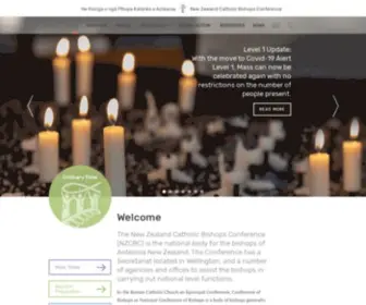Catholic.org.nz(The Catholic Church in Aotearoa New Zealand) Screenshot