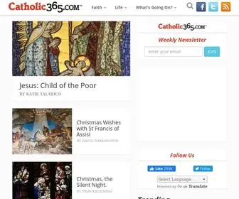 Catholic365.com(Catholic blog) Screenshot