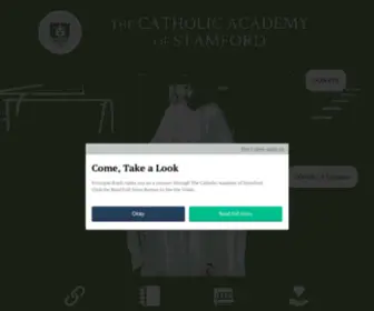 Catholicacademystamford.org(The Catholic Academy of Stamford) Screenshot