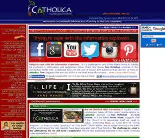 Catholica.com.au(Catholica) Screenshot