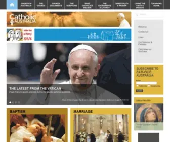 Catholicaustralia.com.au(Catholic Australia) Screenshot