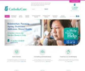 Catholiccare.org(Archdiocese of Sydney Social Services Agency) Screenshot