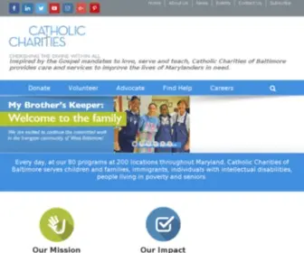 Catholiccharities-MD.org(We believe that seeing the inherent value of every individual) Screenshot
