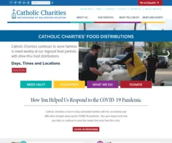 Catholiccharities.org(People of Faith) Screenshot