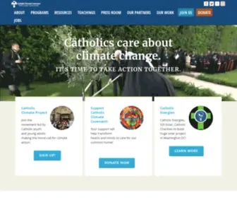 Catholicclimatecovenant.org(Catholic Climate Covenant) Screenshot