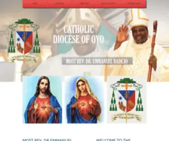 CatholiCDioceseoyo.org(Main Home) Screenshot