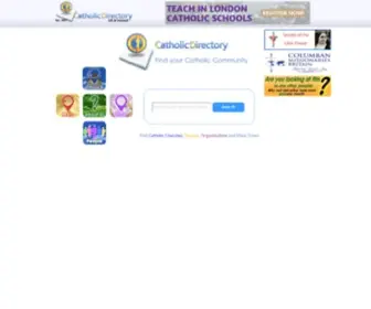 CatholiCDirectory.org(Catholic Directory of Churches) Screenshot