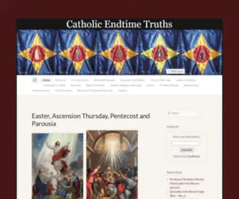 Catholicendtimetruths.com(Catholic Endtime Truths) Screenshot