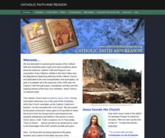 CatholicFaithandreason.org(Catholic Faith and Reason) Screenshot