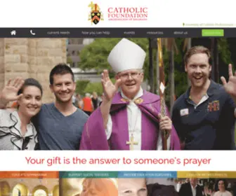 CatholicFoundation.org.au(Catholic Foundation) Screenshot