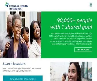 Catholichealthinitiatives.org(Catholichealthinitiatives) Screenshot