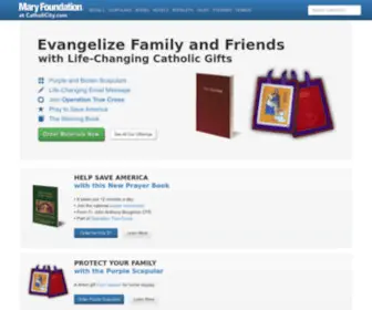Catholicity.com(The Catholic Church Simplified) Screenshot