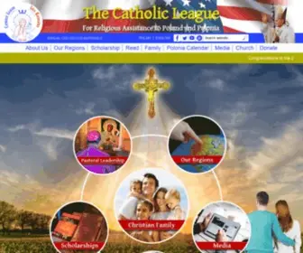 Catholicleaguepolonia.org(Catholic League) Screenshot